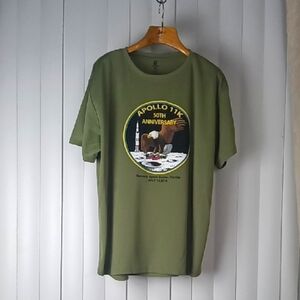 Apollo 11 50th Anniversary Green T-Shirt